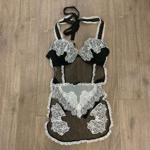 VS sexy French maid’s costume Medium EUC